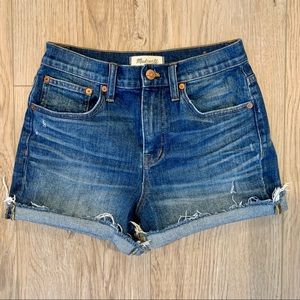 Madewell High-Rise Denim Shorts